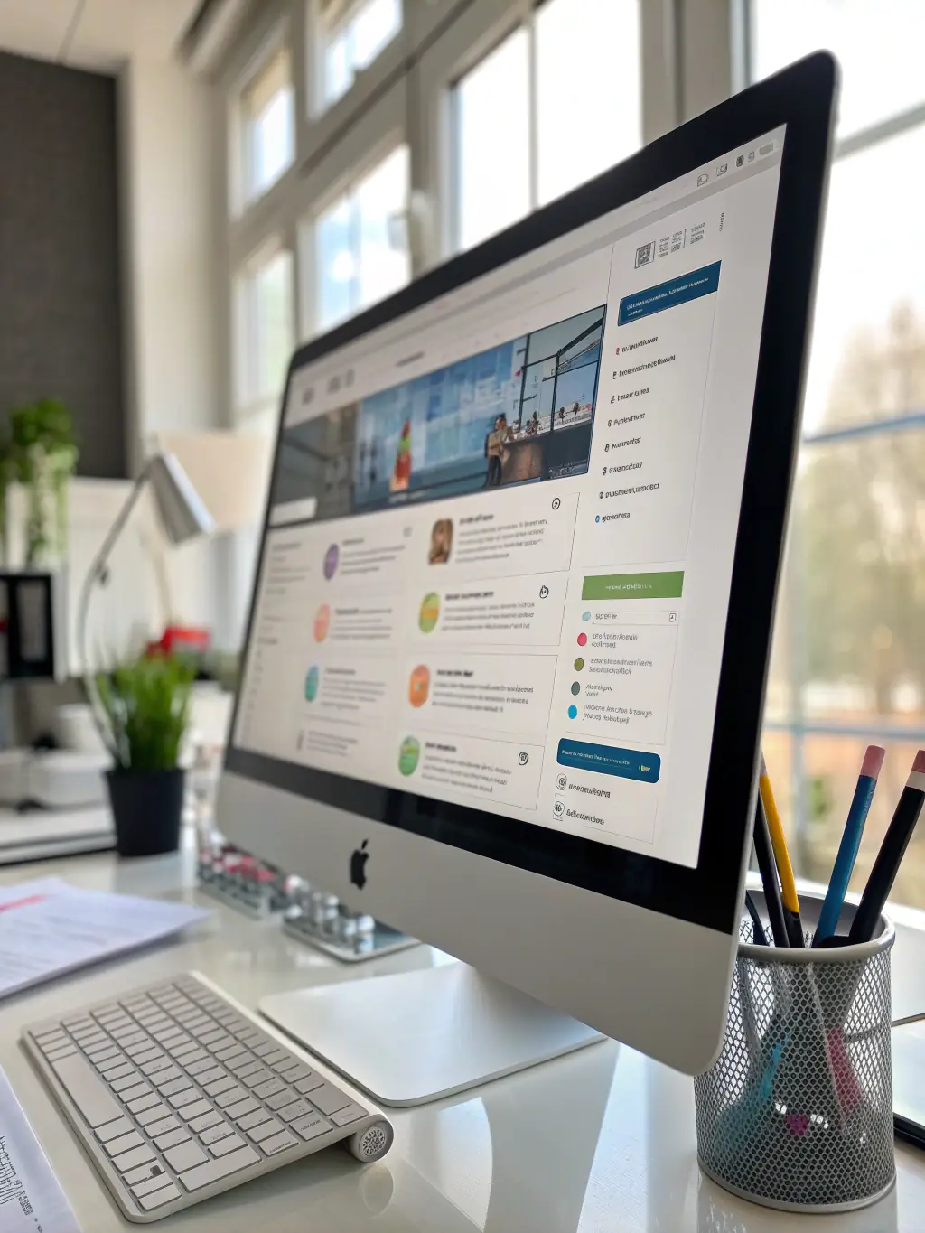 A tailored website design reflecting a specific client's brand identity, showcasing SMART DIGITAL TECH ACCESS's ability to create custom solutions.