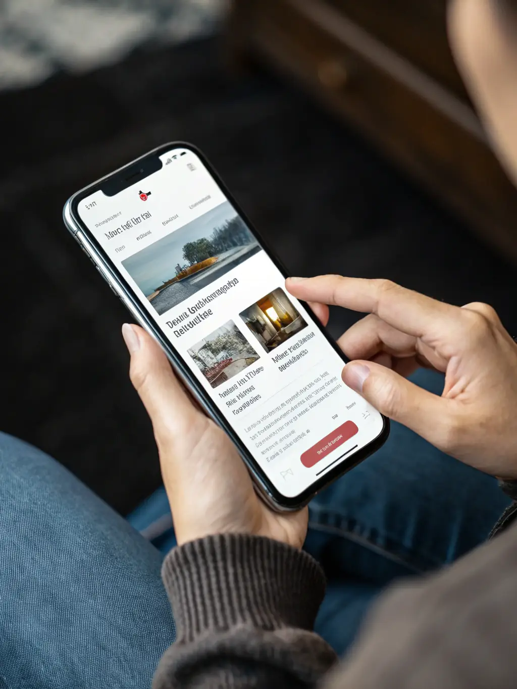 A mobile-optimized website interface, emphasizing seamless navigation and user-friendly design by SMART DIGITAL TECH ACCESS.
